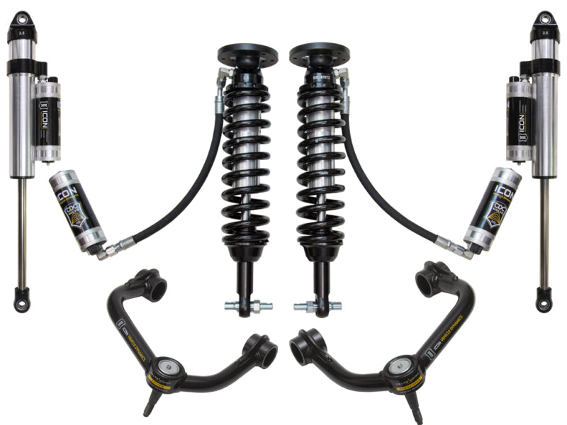 ICON 2015+ Ford F-150 4WD 2-2.63in Stage 5 Suspension System w/Tubular Uca Coilovers ICON
