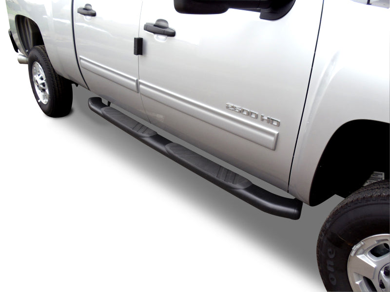 Go Rhino 19-20 Chevy 1500 5in OE Xtreme Composite Complete Kit w/Sidesteps + Brkts Side Steps Go Rhino