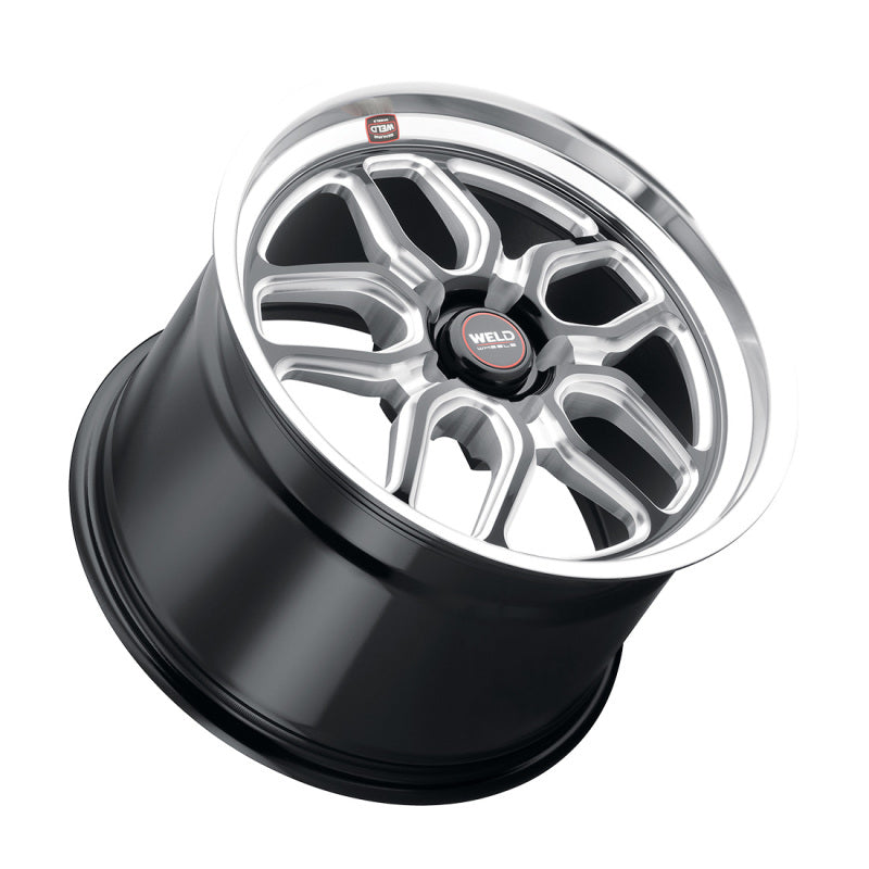 Weld S107 18X9.5 Laguna 5X120.65 ET50 BS7.2 Gloss Black MIL Dia 70.3 Wheels - Cast Weld