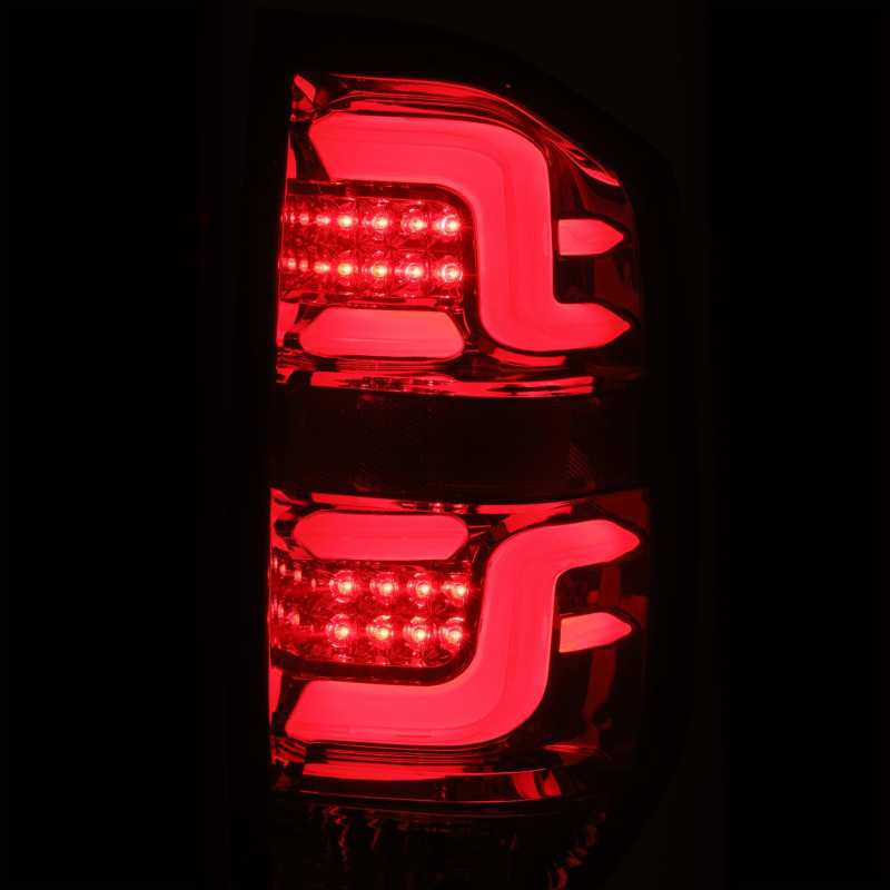 AlphaRex 14-20 Toyota Tundra PRO-Series LED Tail Lights Red Smoke Tail Lights AlphaRex