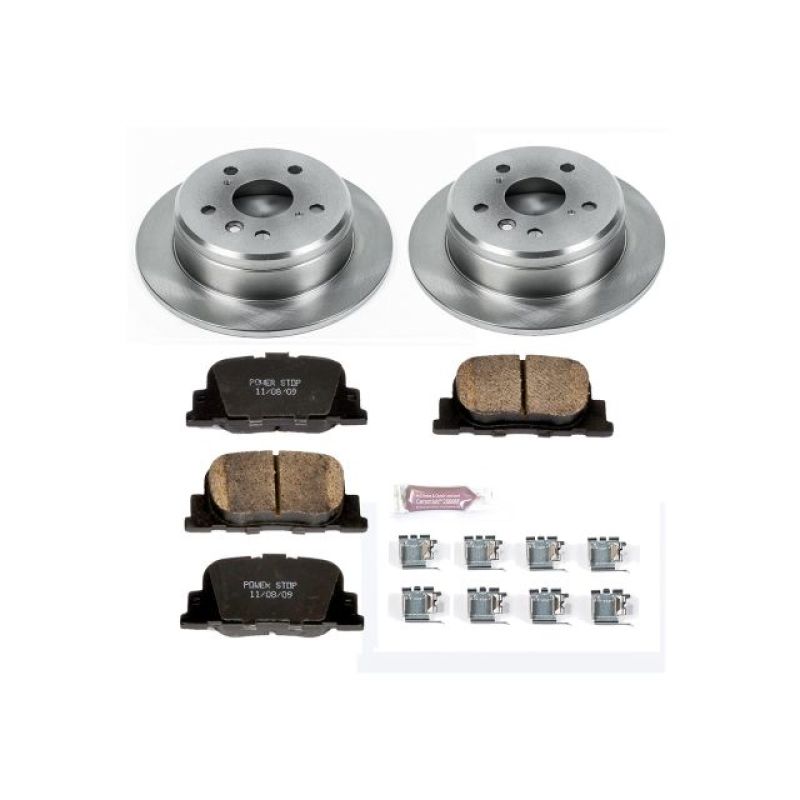 Power Stop 00-01 Lexus ES300 Rear Autospecialty Brake Kit Brake Kits - OE PowerStop