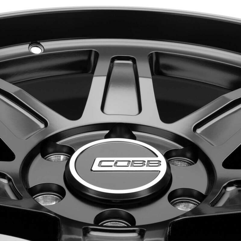Cobb Adventure Series TR-01 Wheel 17x8.5 ET-1 6x139.7 - Satin Black Wheels - Forged COBB