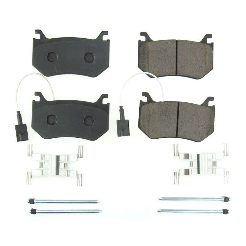 Power Stop 17-18 Alfa Romeo Giulia Rear Z17 Evolution Ceramic Brake Pads w/Hardware Brake Pads - OE PowerStop