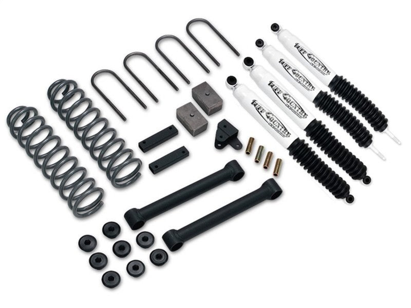 Tuff Country 87-01 Jeep Cherokee 4x4 3.5in Lift Kit EZ-Ride (SX6000 Shocks) Lift Kits Tuff Country