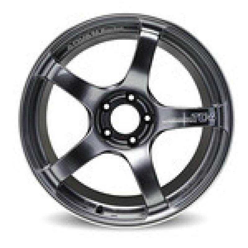 Advan TC4 18x9.5 +45 5x114.3 Racing Gunmetallic and Ring Wheel Wheels - Cast Advan