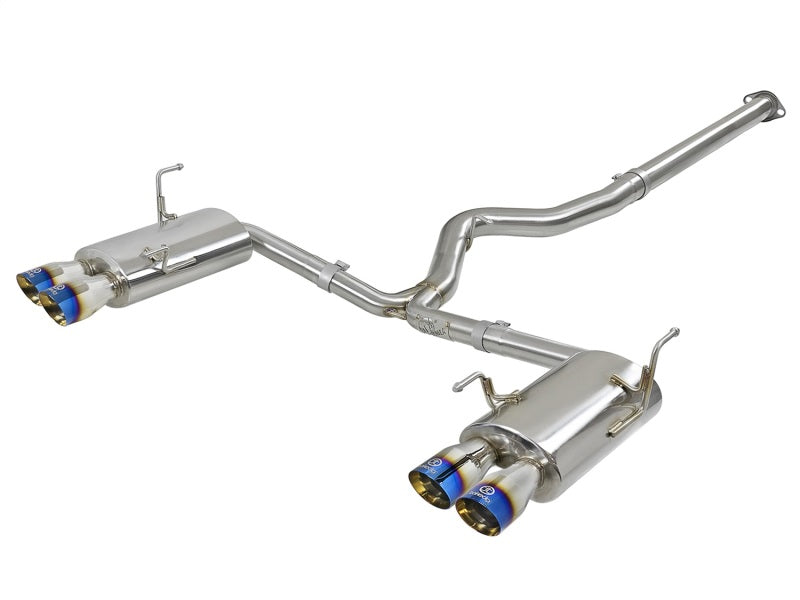 aFe Takeda 3in 304 SS Cat-Back Exhaust System 15-18 Subaru WRX/WRX STI H4-2.0/2.5L (t) Catback aFe