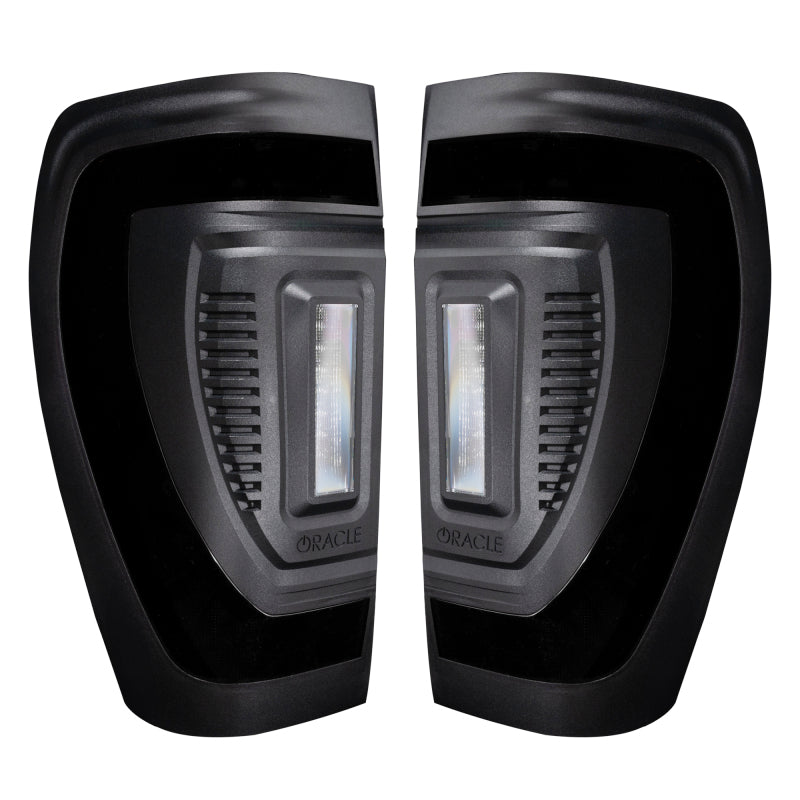 Oracle 19-23 GMC Sierra Black Series Flush Style LED Tail Lights - Factory Halogen Tail Lights ORACLE Lighting