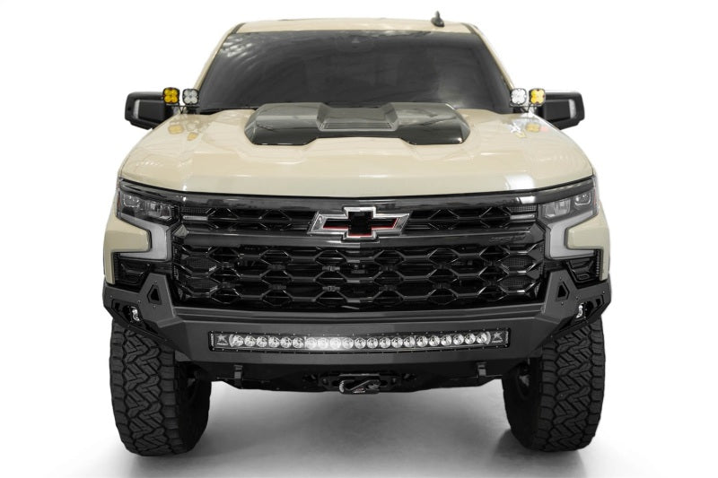 Addictive Desert Designs 2022+ Chevy Silverado 1500 ZR2 Stealth Fighter Front Bumper Bumpers - Steel Addictive Desert Designs