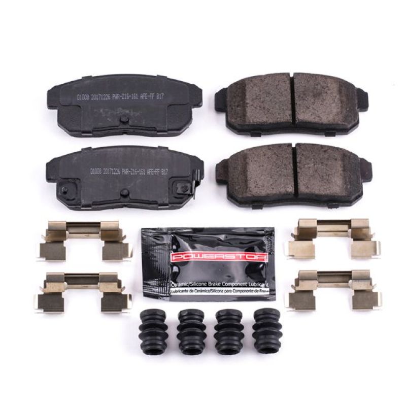 Power Stop 04-11 Mazda RX-8 Rear Z23 Evolution Sport Brake Pads w/Hardware Brake Pads - Performance PowerStop