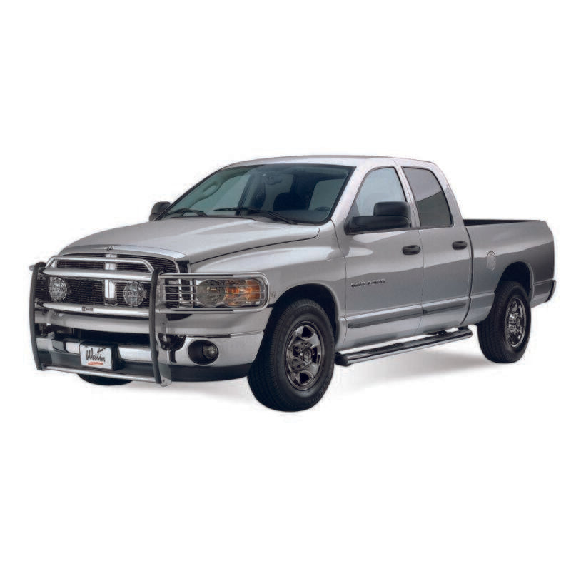 Westin Premier 4 Oval Nerf Step Bars 85 in - Stainless Steel Nerf Bars Westin