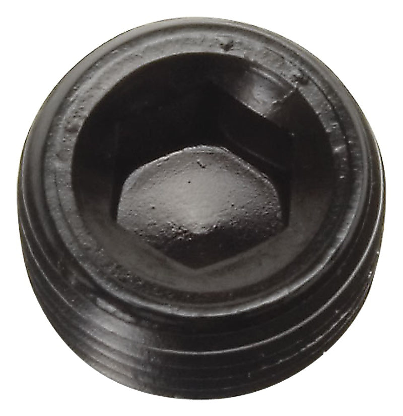 Russell Performance 1/8in Allen Socket Pipe Plug (Black) Fittings Russell