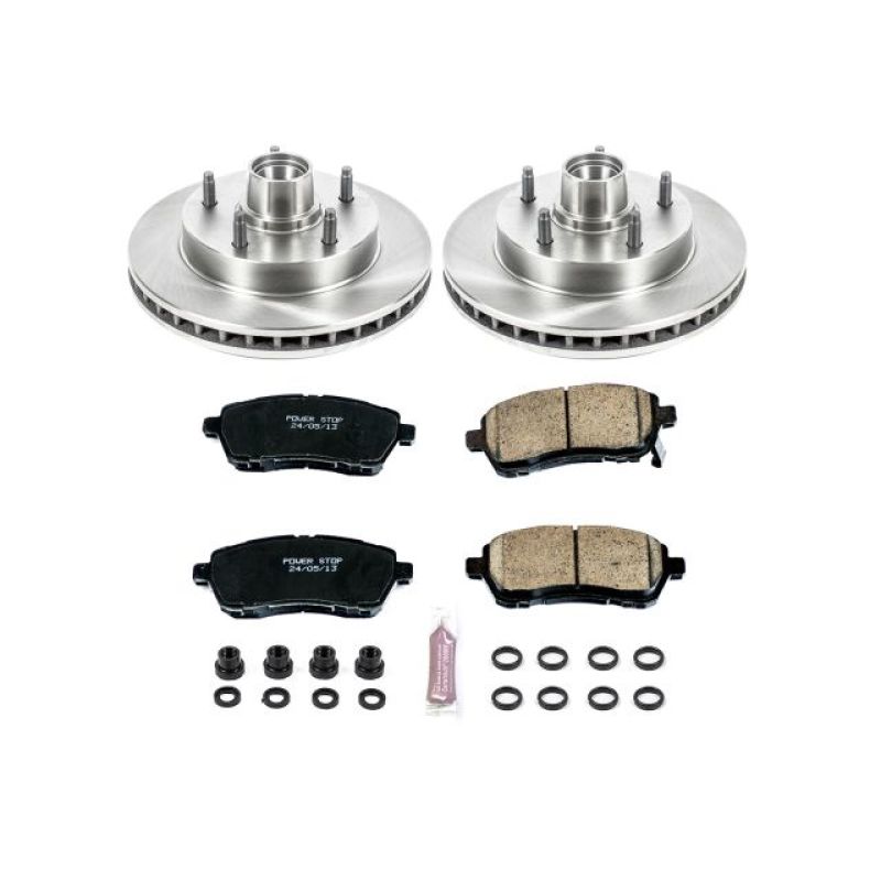 Power Stop 94-99 Dodge Ram 1500 Front Autospecialty Brake Kit Brake Kits - OE PowerStop
