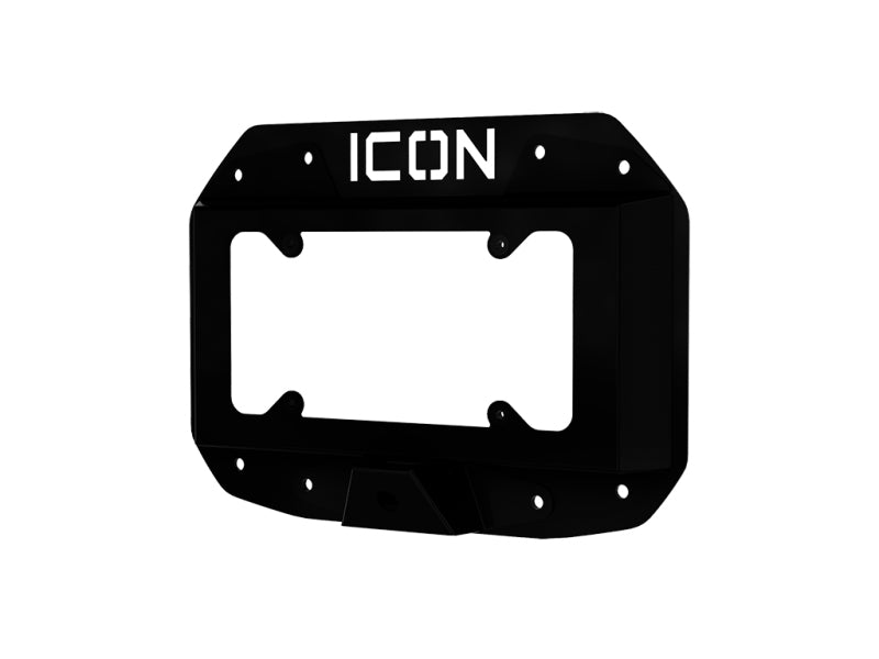 ICON 2018+ Jeep Wrangler JL Spare Tire Delete Spare Tire Carriers ICON