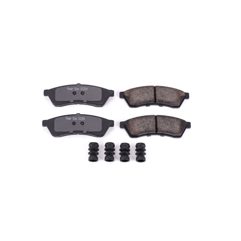 Power Stop 04-06 Chevrolet Epica Rear Z17 Evo Ceramic Brake Pad w/Hardware Brake Kits - Performance Blank PowerStop
