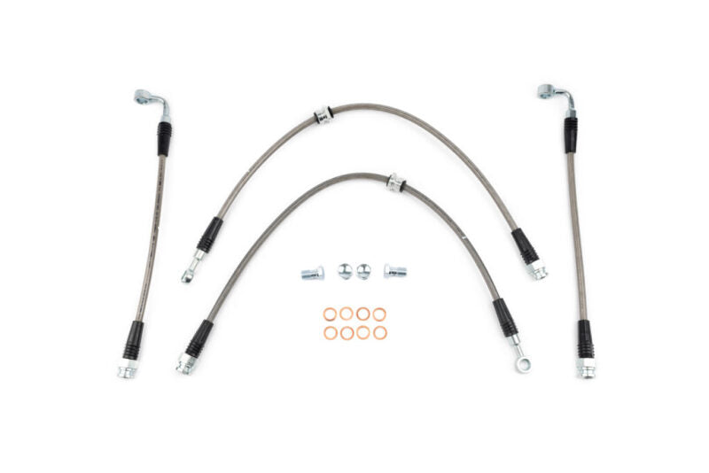 AMS Performance 2023+ Nissan Z Stainless Steel Brake Lines (4 Lines) Brake Line Kits AMS