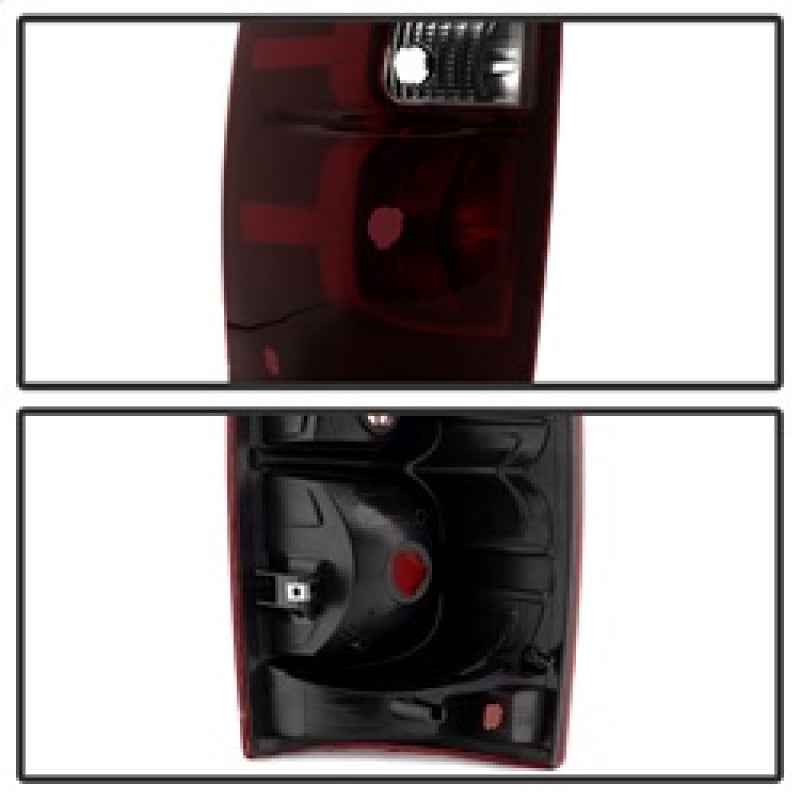 xTune Chevy Avalanche 07-13 OE Style Tail Lights Red Smoked ALT-JH-CAVA07-OE-RSM Tail Lights SPYDER