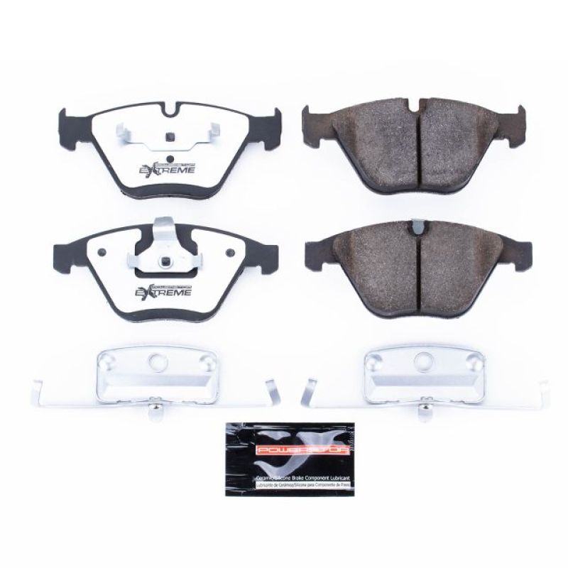 Power Stop 2011 BMW 1 Series M Front Z26 Extreme Street Brake Pads w/Hardware Brake Pads - Performance PowerStop