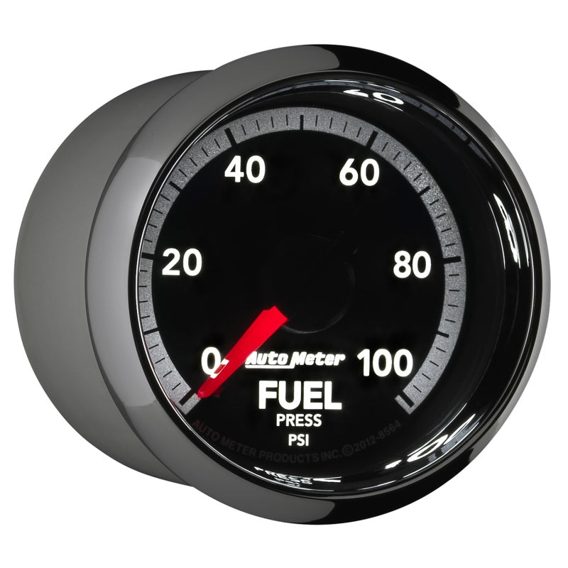 Autometer Factory Match 2 1/6in Full Sweep Electronic 0-100 PSI Fuel Pressure Gauge Dodge Ram Gen 4 Gauges AutoMeter