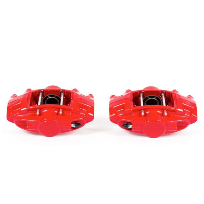 Power Stop 09-19 Nissan 370Z Rear Red Calipers w/o Brackets - Pair Brake Calipers - Perf PowerStop