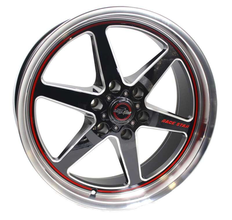 Race Star 93 Truck Star 20x9 6x135bc 6.00bs Black/Machined Wheel Wheels - Cast Race Star
