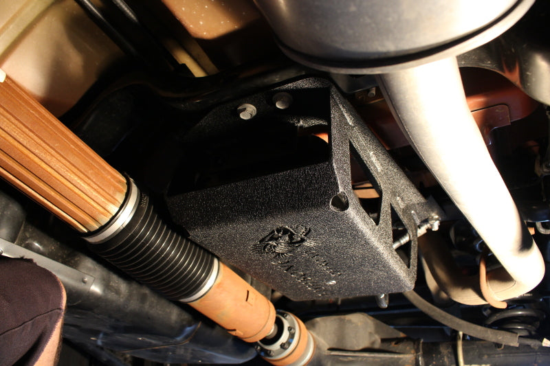 Fishbone Offroad 12-17 Jeep Wrangler JK Steel EVAP Canister Skid Plates - Black Textured Powdercoat Skid Plates Fishbone Offroad