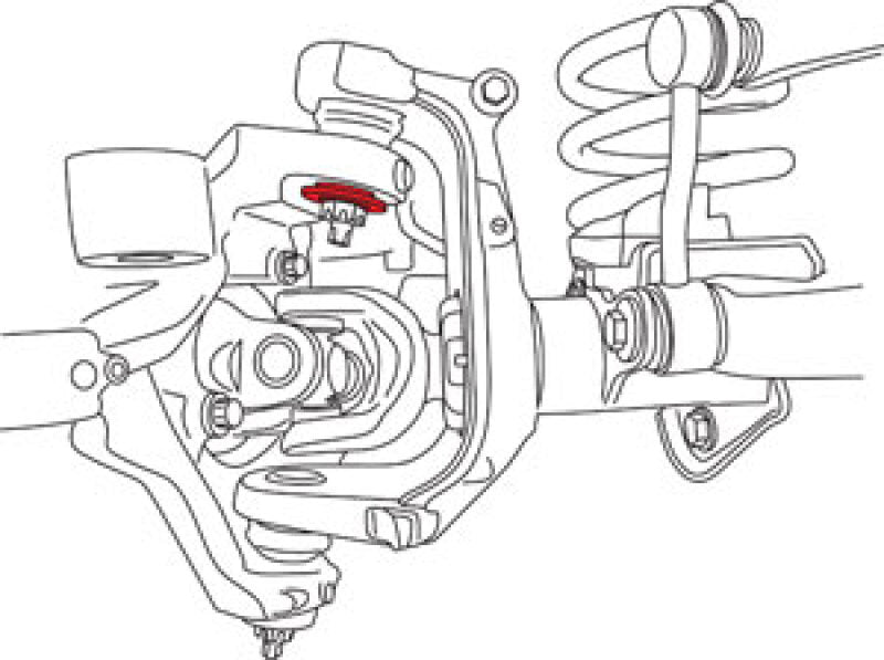 SPC Performance Jeep 0 Deg. Camber Sleeve Camber Kits SPC Performance