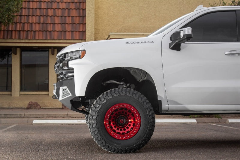 Addictive Desert Designs 2019 Chevrolet Silverado 1500 SF Front Bumper w/ Winch Mount&Sensor Cutout Bumpers - Steel Addictive Desert Designs