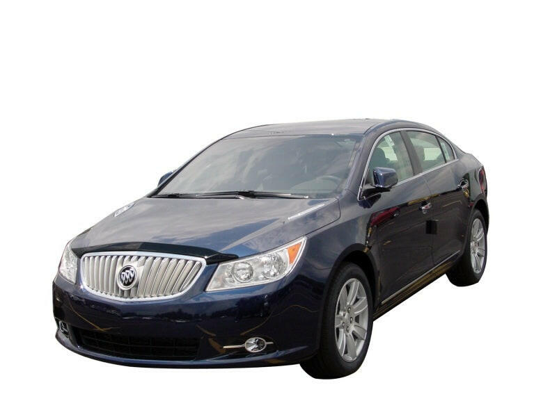 AVS 10-13 Buick Lacrosse Aeroskin Low Profile Acrylic Hood Shield - Smoke Hood Deflectors AVS