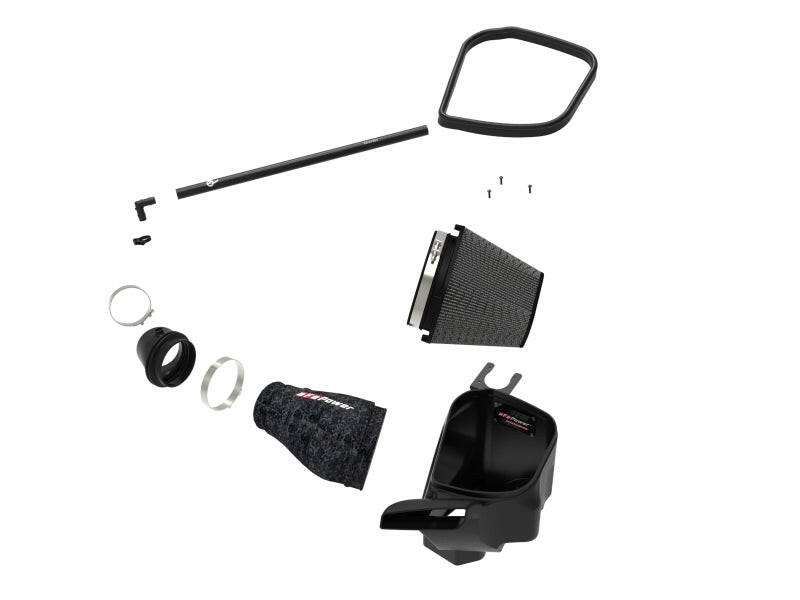 aFe 2021 Dodge Durango SRT Hellcat Track Series Carbon Fiber Cold Air Intake System w/ Pro 5R Filter Cold Air Intakes aFe