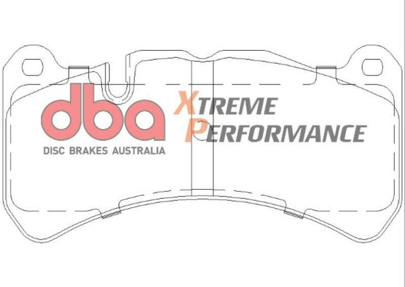 DBA 2004+ Ford / Mercedes Brembo XP Extreme Performance Front Brake Pads Brake Pads - Performance DBA