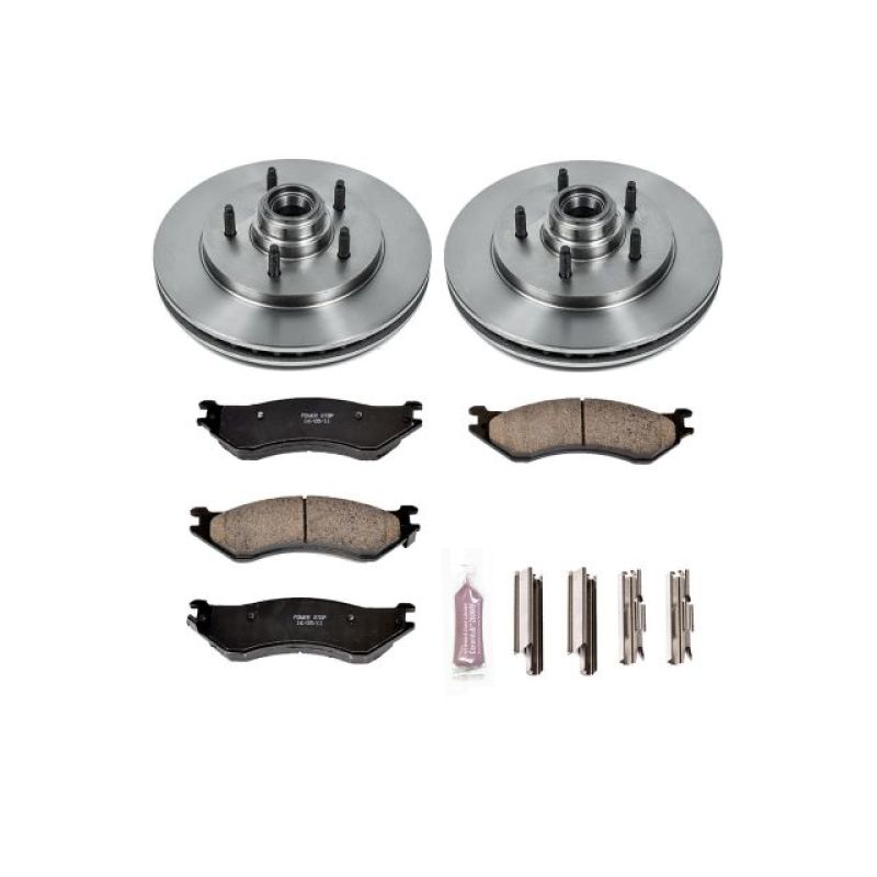 Power Stop 97-00 Ford Expedition Front Autospecialty Brake Kit Brake Kits - OE PowerStop