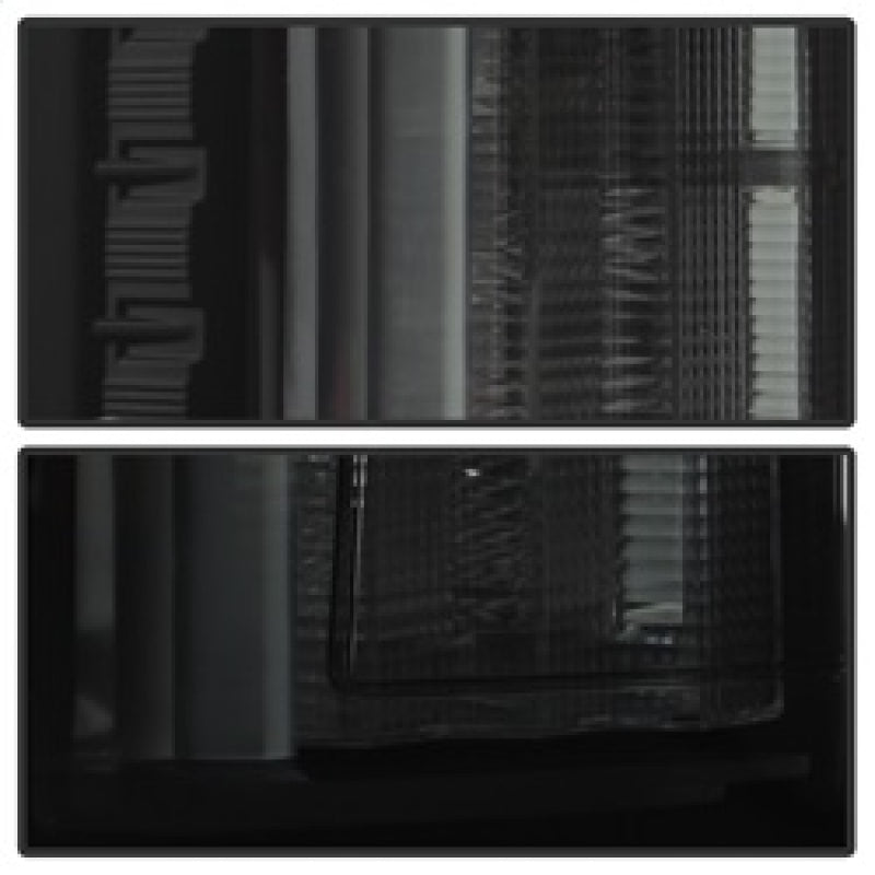 Spyder Ford F150 2015-2017 Light Bar LED Tail Lights - Black Smoke ALT-YD-FF15015-LBLED-BSM Tail Lights SPYDER