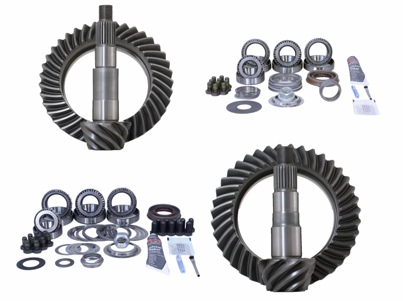 Revolution Gear & Axle 96-02 Jeep Wrangler TJ Dana 44 Rear Koyo Bearing 4.10 Ratio Gear Package Differential Install Kits Revolution Gear & Axle