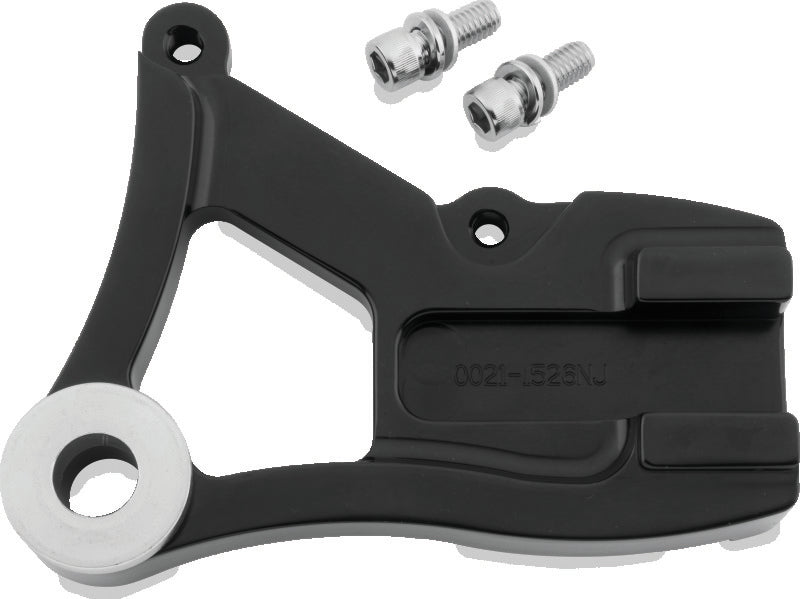 Performance Machine Rear Bracket Assy - HD #1279 - Alum - Black Ano Brake Adapters Performance Machine