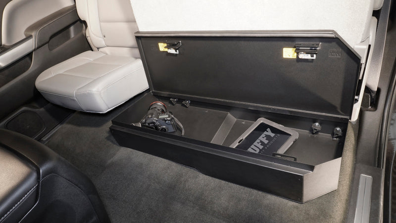 Tuffy Underseat Lockbox 2/3 Length W/ Keyed Lock For Chevrolet Silverado & Gmc Sierra Cargo Boxes & Bags Tuffy Products