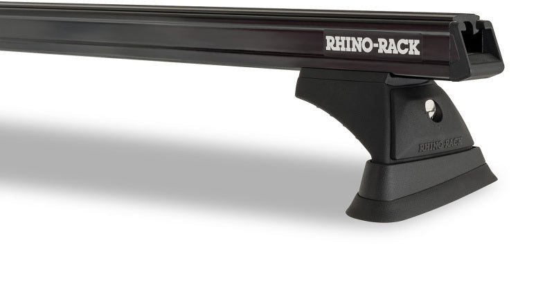 Rhino-Rack 10-21 Lexus GX 460 4 Door SUV Front/Middle Heavy Duty RCH 2 Bar Roof Rack - Black Roof Rack Rhino-Rack
