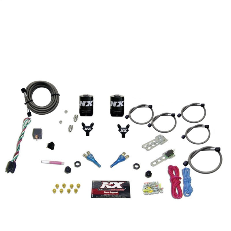 Nitrous Express 92-95 Dodge V8 TBI Dual Nozzle Nitrous Kit (50-125HP) w/o Bottle Nitrous Systems Nitrous Express