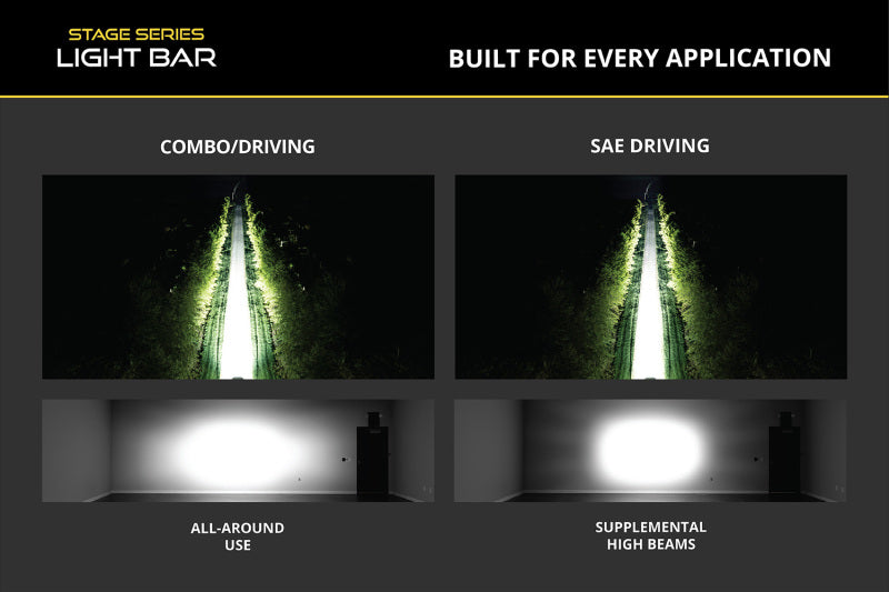 Diode Dynamics Tacoma 2016 Stealth SS30 Sport White Combo ABL Light Bars & Cubes Diode Dynamics