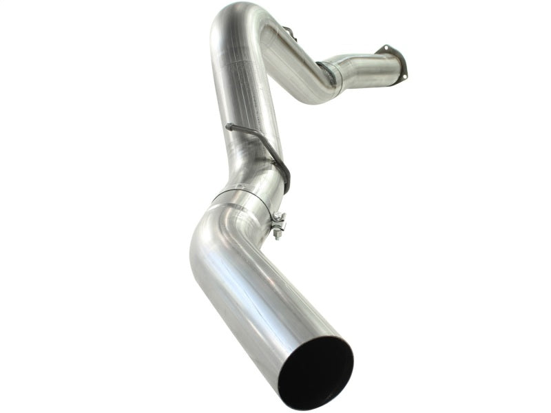 aFe MACHForce XP Exhaust 5in DPF-Stainless, GM Diesel Trucks 07.5-10 V8-6.6L 9(td) LMM DPF Back aFe