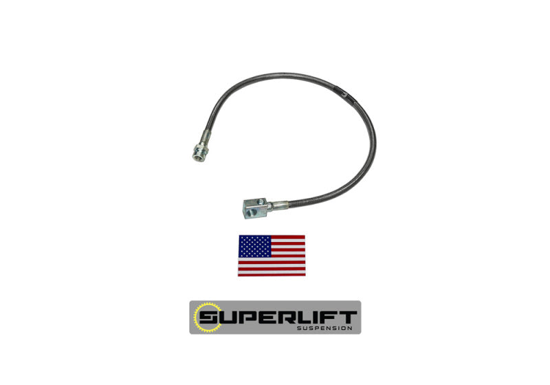 Superlift 78-79 Ford Bronco w/ 4-9in Lift Kit (Single) Bullet Proof Brake Hose Brake Line Kits Superlift