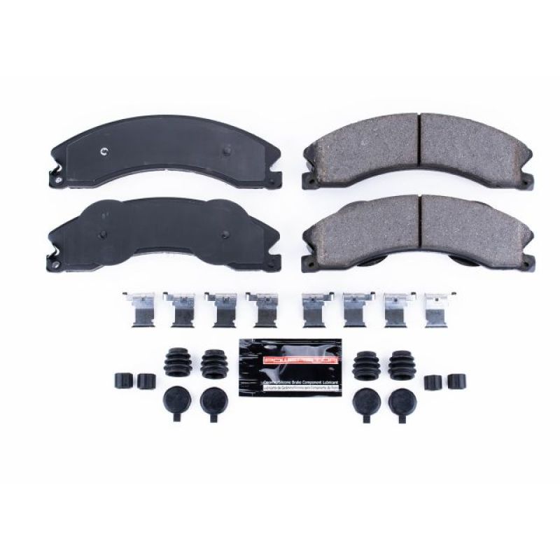 Power Stop 2011 Chevrolet Silverado 2500 HD Front or Rear Z23 Evolution Sport Brake Pads w/Hardware Brake Pads - Performance PowerStop