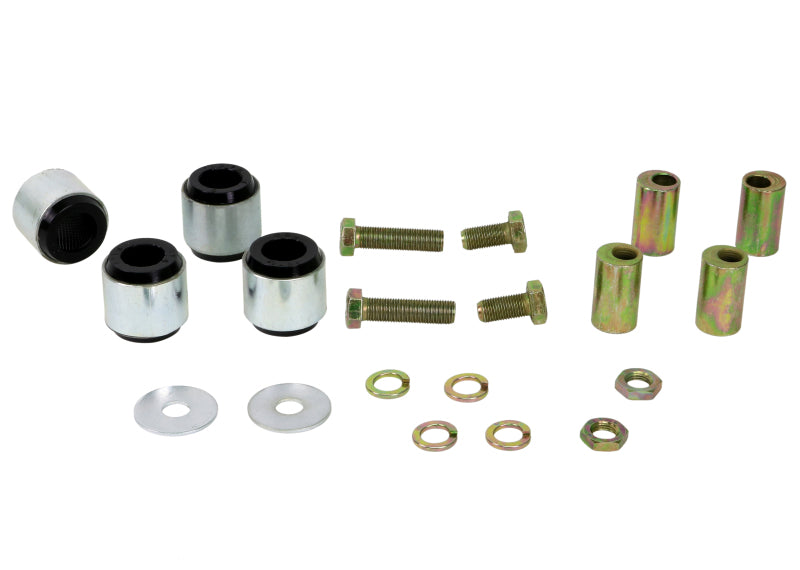 Whiteline Plus 3/08+ Dodge Challenger / 11/05+ Charger Rear Camber Correction Control/Radius Arm Upp Bushing Kits Whiteline
