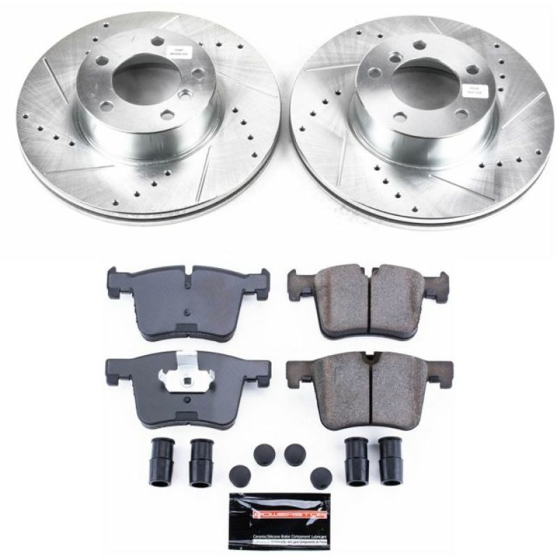 Power Stop 14-16 BMW 228i Front Z23 Evolution Sport Brake Kit Brake Kits - Performance D&S PowerStop