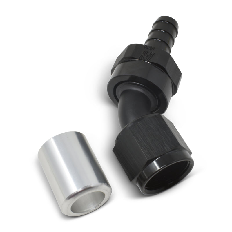 Russell Performance -12 AN Proclassic Crimp 45 Degree End (O.D. 0.950) Fittings Russell