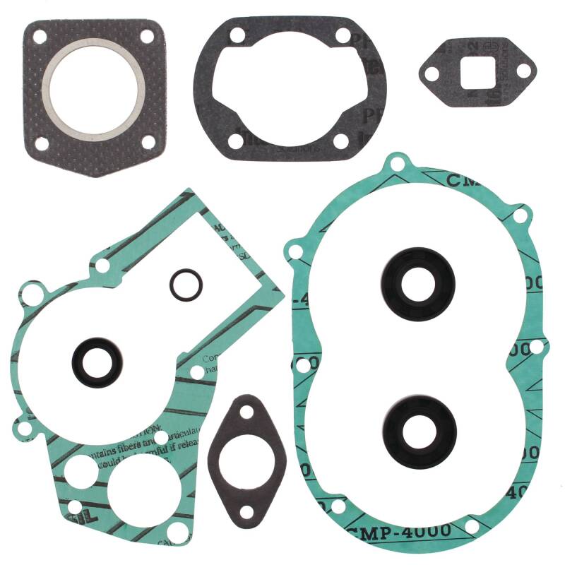 Vertex Gaskets 97-00 KTM MINI ADV 50 Complete Gasket Kit w/ Oil Seals Engine Hardware Vertex Pistons