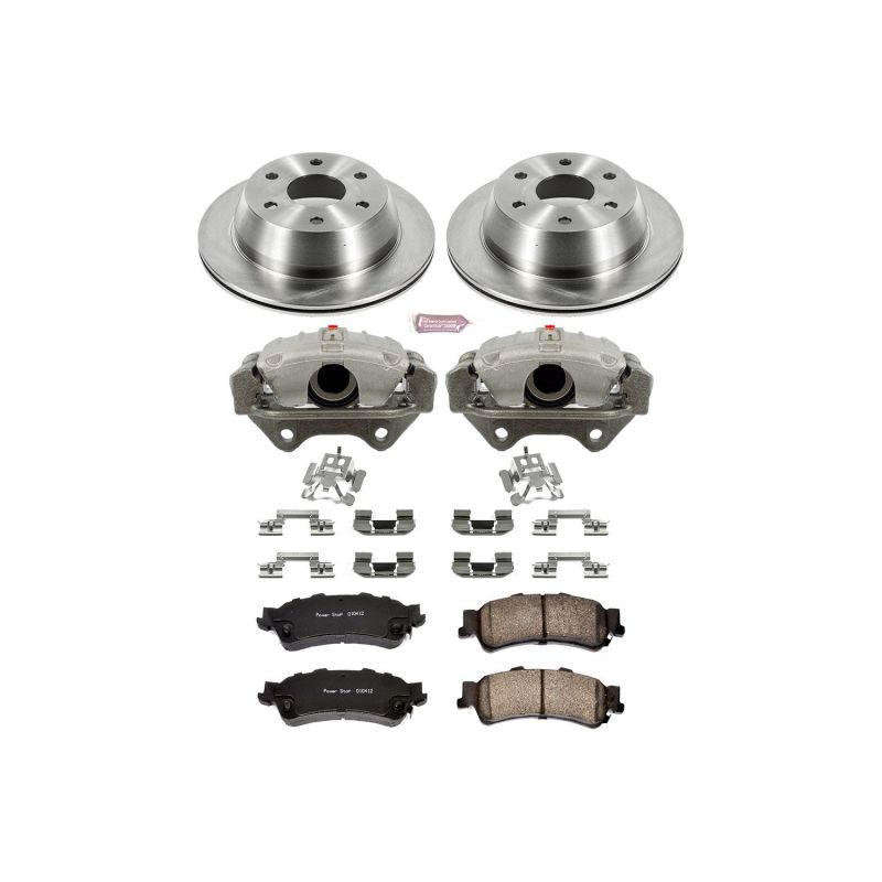 Power Stop 03-06 Chevrolet Silverado 1500 Rear Autospecialty Brake Kit w/Calipers Brake Kits - OE PowerStop