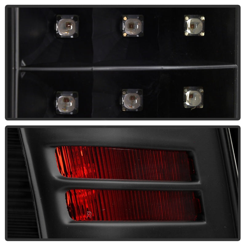 Spyder Dodge Ram 1500 09-18/2500/3500 10-18 LED Tail Lights - Incandescent Model Only - Black Tail Lights SPYDER