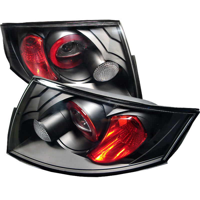 Spyder Audi TT 00-06 Euro Style Tail Lights Black ALT-YD-ATT99-BK Tail Lights SPYDER