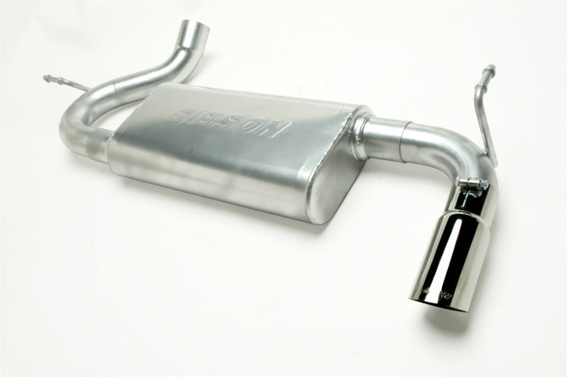 Gibson 07-17 Jeep Wrangler 3.6L Unlimited/ 07-11 Wrangler 3.8L Cat-Back Exhaust - Stainless Catback Gibson