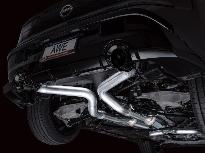 AWE 2023 Nissan Z RZ34 RWD Track Edition Catback Exhaust System w/ Diamond Black Tips Catback AWE Tuning